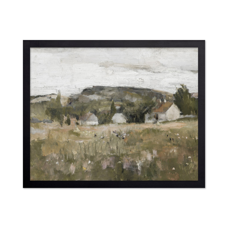 Maison de campagne panoramique, Unframed, Poster, 08"H x 10"W