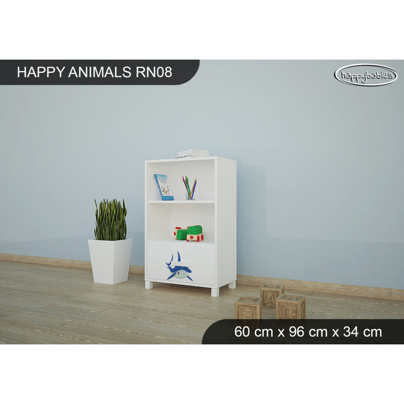 60cm W Kids Cube, White