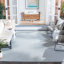 Tapis d'intérieur / extérieur à motif géométrique lavable à la machine Abadou-825432244