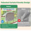 Perchoir de fenêtre pliable pour chat, lit moelleux lavable à la machine sans cordon avec coussin à 4 côtés, hamac de fenêtre en métal pour chatons et grands chats