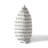Dot Row Ivory Charcoal Throw Pillow-107807671
