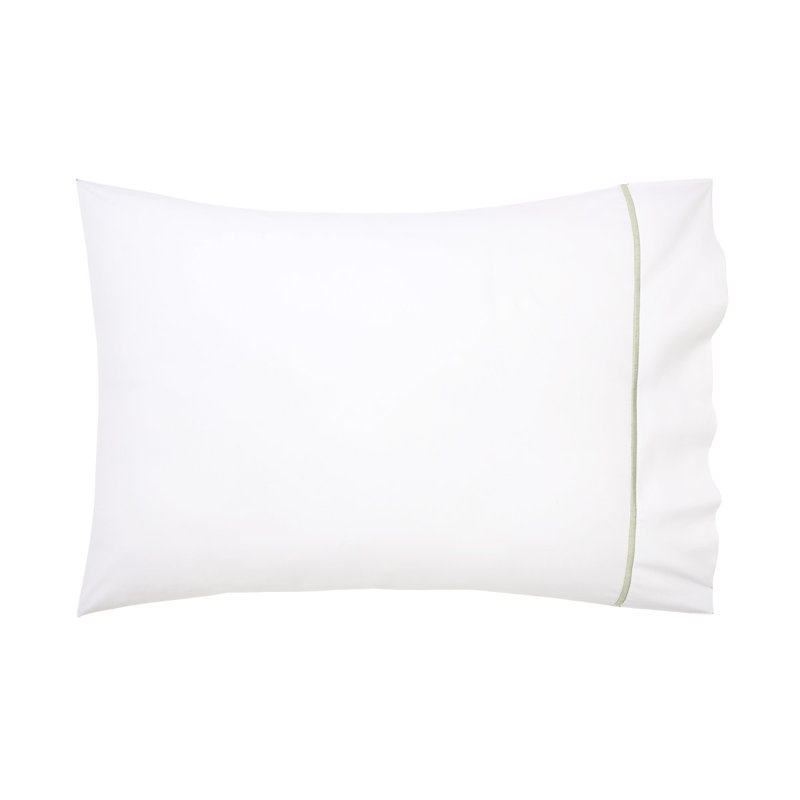 Athena Percale Pillow Case, King Pillowcase, Veronese