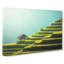 Rice Plantation In Cambodia - Wrapped Canvas-55324236