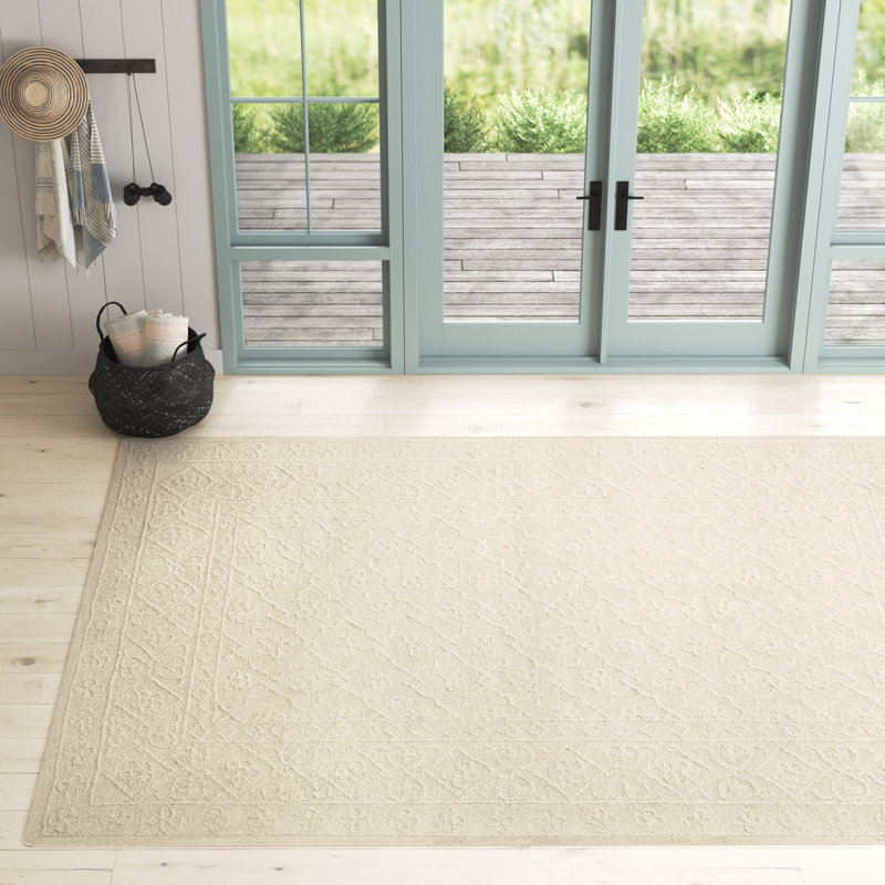 Albie Wool Oriental Indoor Rug, Rectangle 9'3" x 13'