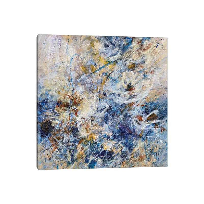 Espagnole à motif floral espagnol, reproduction d'art sur toile tendue