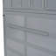 Lit escamotable double pleine grandeur avec armoires supérieures pour un sommeil confortable et peu encombrant-1071569090-1071569091