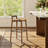 Sven Modern Minimalist Low Back Wood Barstool-1931219478-1931031082