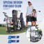 Support de rangement de golf autoportant avec roues Martinek