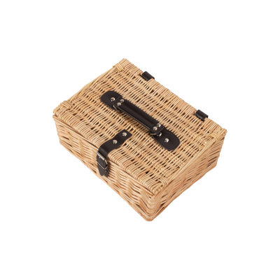 12" Wicker Empty Hamper Basket