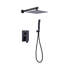 Système de douche mural à pression équilibrée avec valve brute 10 po-61907369