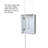 Celesta 46" W x 76" H Pivot Frameless Shower Door-15662676-15662680