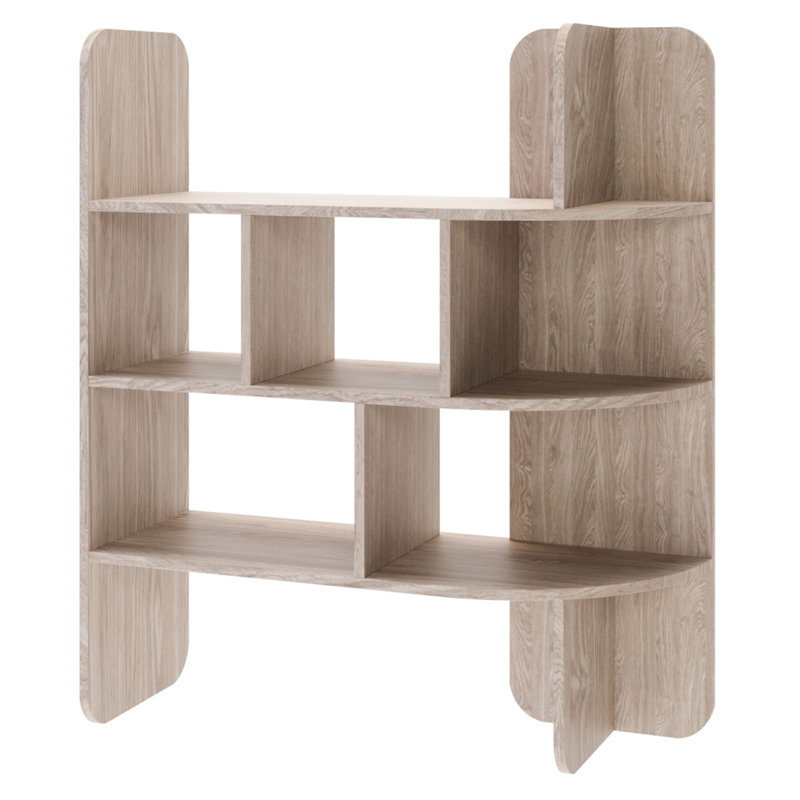 180cm H x 101.6cm W Standard Bookcase, Brown, (3 Shelves) 180cmH x 101.6cmW x 36cmD