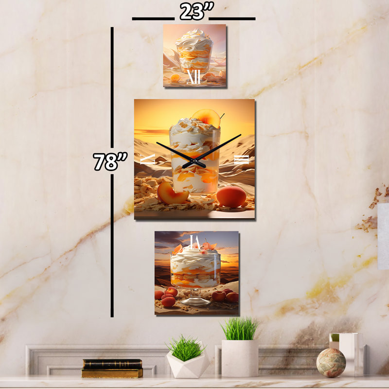 Saifaan Metal Wall Clock