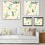 Branches d'eucalyptus jaunes et vertes - Peinture sur toile-66806124-66806136