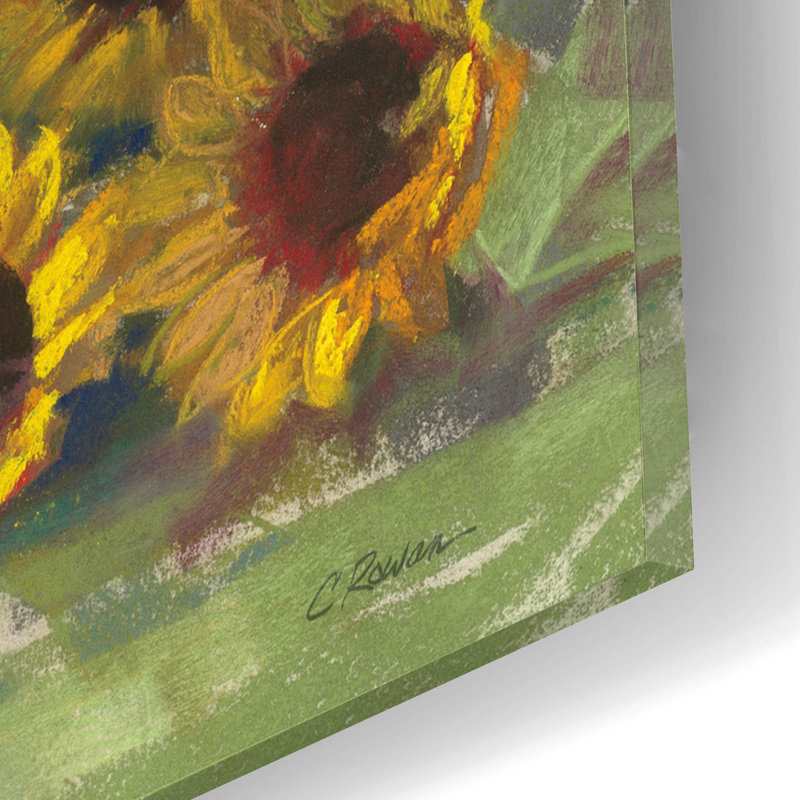 August Grove® «Fruit Basket» par Carol Rowan, verre acrylique Wal Art, H 12 po x l 16 po x P 0,13 po