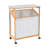 ClosetMaid Bamboo Laundry Hamper Storage Cart