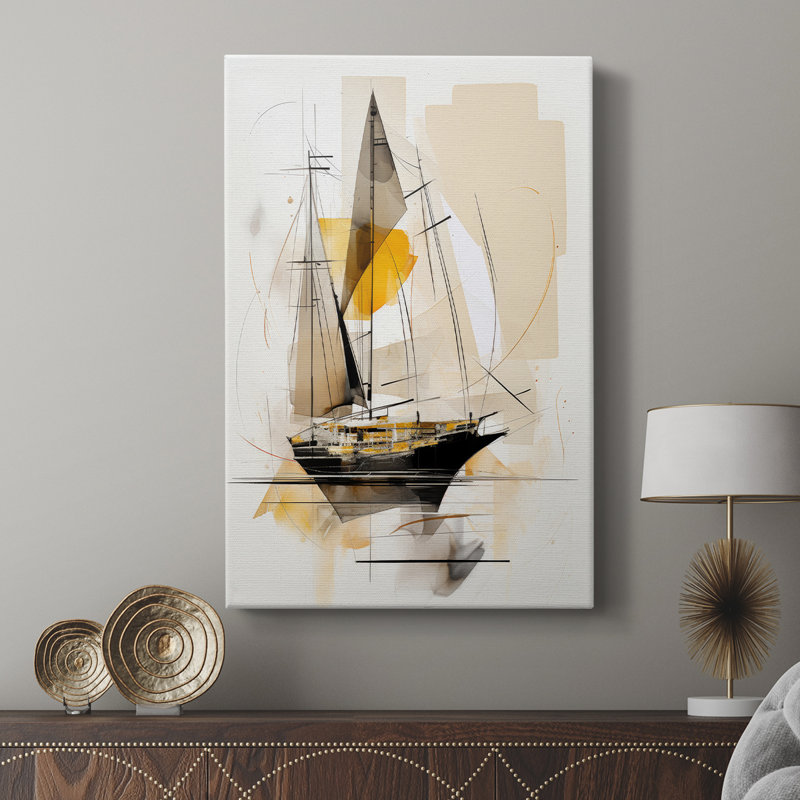 NAUTICAL Series CCGLX - Gallery Cavas, H 27 po x l 18 po