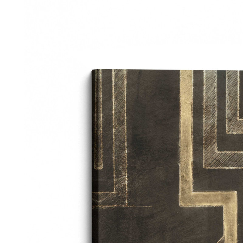 Impression sur toile Trellis Motif IV par Ethan Harper, H 48 po x l 36 po, Toile tendue, Sans objet