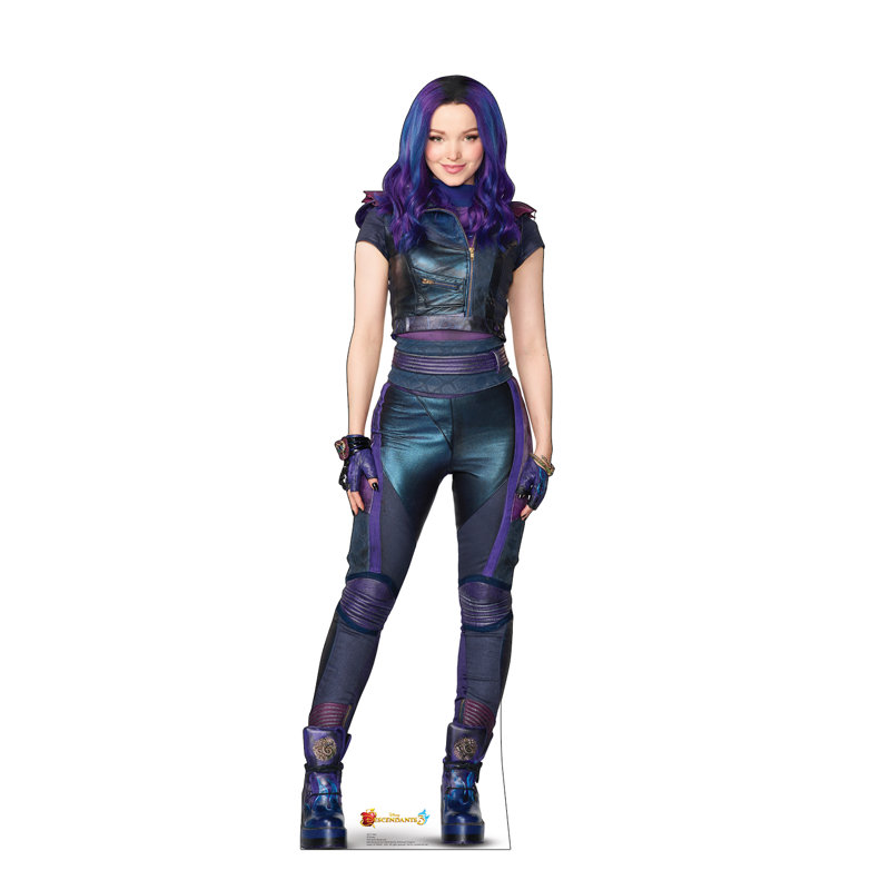 Mal 66'' Disney/Pixar Cardboard Standup