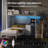 Loft Bunk Bed with Desk, Stairs, Drawers and Storage Shelves, L-Shaped Metal Bunk Bed with Charging Station and LED Light-1360362527