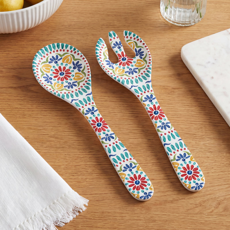 Bettina Melamine Salad Servers