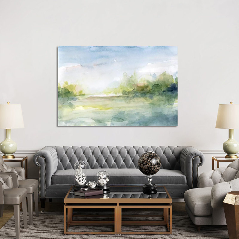 «Tropic Promise II» par Carol Robinson, reproduction d'art sur toile tendue, H 40 po x l 60 po x P 1,5 po