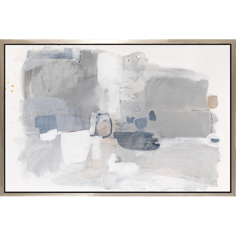 Easton Folly I - peinture sur toile à cadre flottant