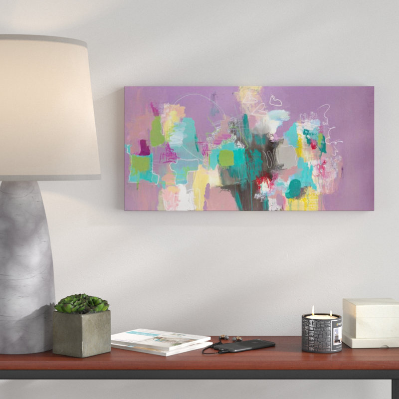 Julie Ahmad - Print on Canvas, 51cm H x 102cm W x 3.8cm D