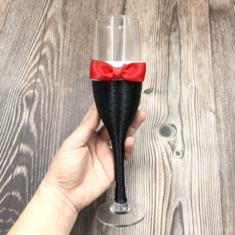 Hartlepool 7oz. Flute Set, Black