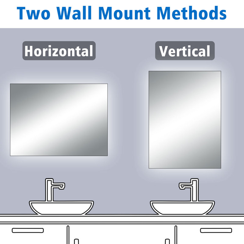 Alberic Rectangle Mirror, 50cm x 60cm