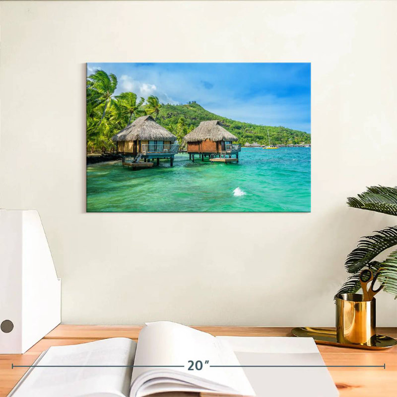 Maison Bora Bora Gillard, H 8 po x l 12 po