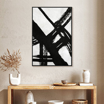 Encre noire stries VI