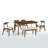Lucia Polyester Blend Upholstered Bench-1431002481