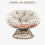  Chaise longue Papasan-566420959