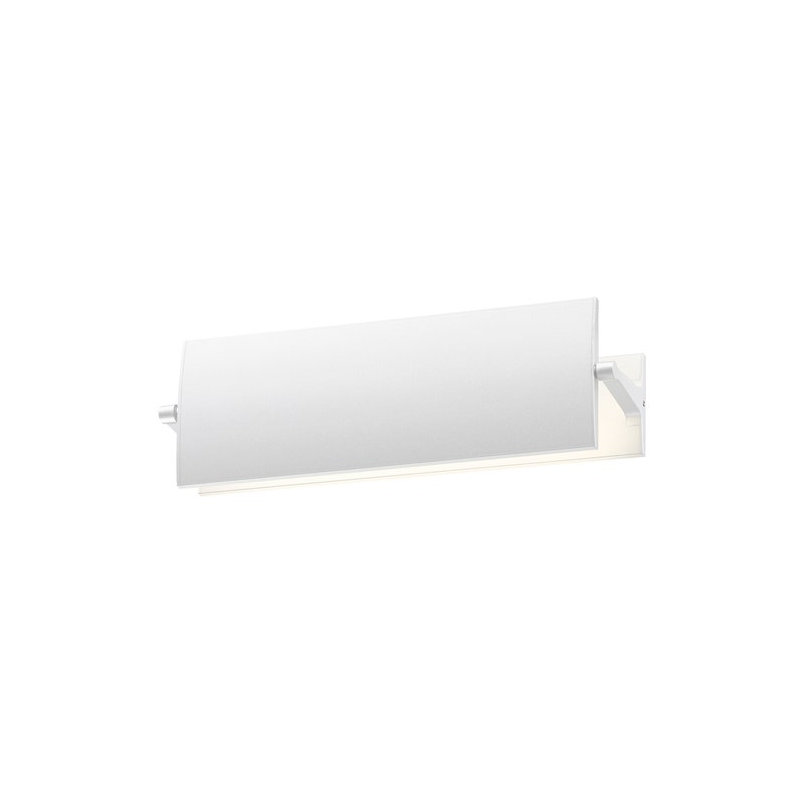 Aileron 1 - Light LED Armed Sconce, Textured White, 4" H x 36" W x 4.75" D