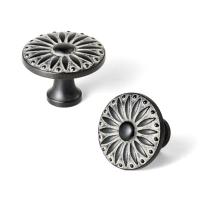 Boutons d'armoire vintage avec 12 options de couleurs - Poignées de tiroir décoratives pour les styles maison de campagne, rétro et classique