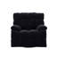Fauteuil inclinable robuste en tissu Afsara