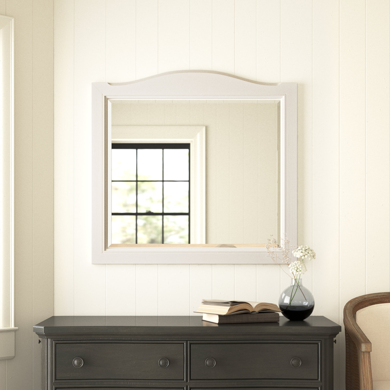Westin 38" Dresser Mirror, Soft White