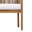 Chaise de salle à manger d'extérieur Nola Modern Coastal avec cadre en bois d'acacia et dossier en corde tressée-136925360-136925359