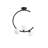 Stylish Black Metal Chandelier, 13.8 x 7.9 x 19.7 in | 3 x G9 Max 8W Sockets (Bulbs Not Included) | Elegant Design, Perfect for Dining Rooms & Living Spaces | IP20 Rated, Durable Construction, 10 cm Cap Diameter-393667839