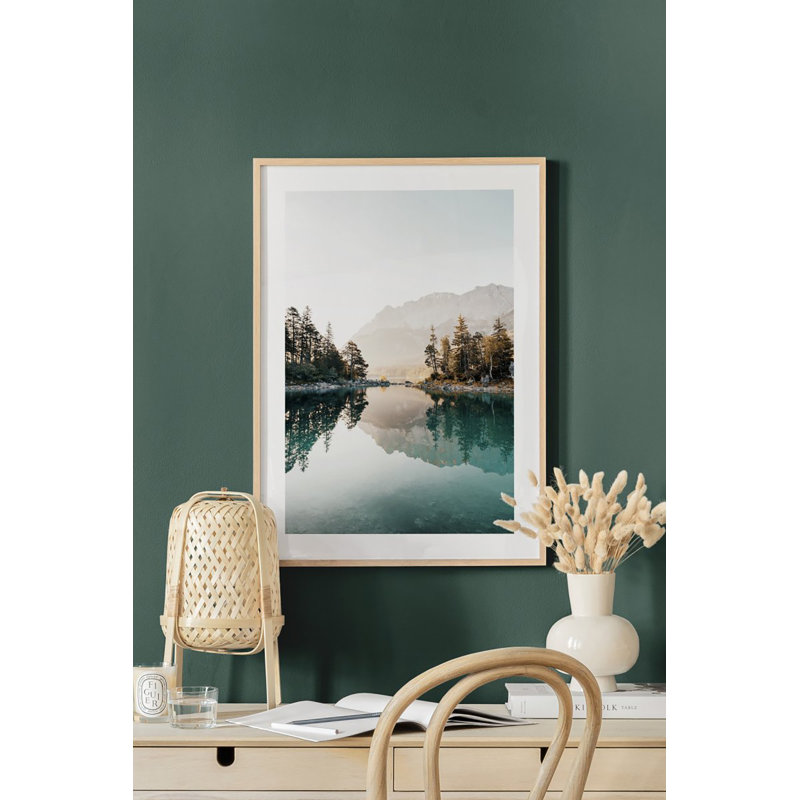 Superbe peinture décorative en panneau de fibres à densité moyenne, 12,9 po x 18,9 po | Cadre 100% bois massif (épaisseur: 0,8 pouce) | L'impression numérique vibrante, parfaite pour la décoration intérieure et les murs de galerie, ajoute élégance et style à n'importe quelle pièce
