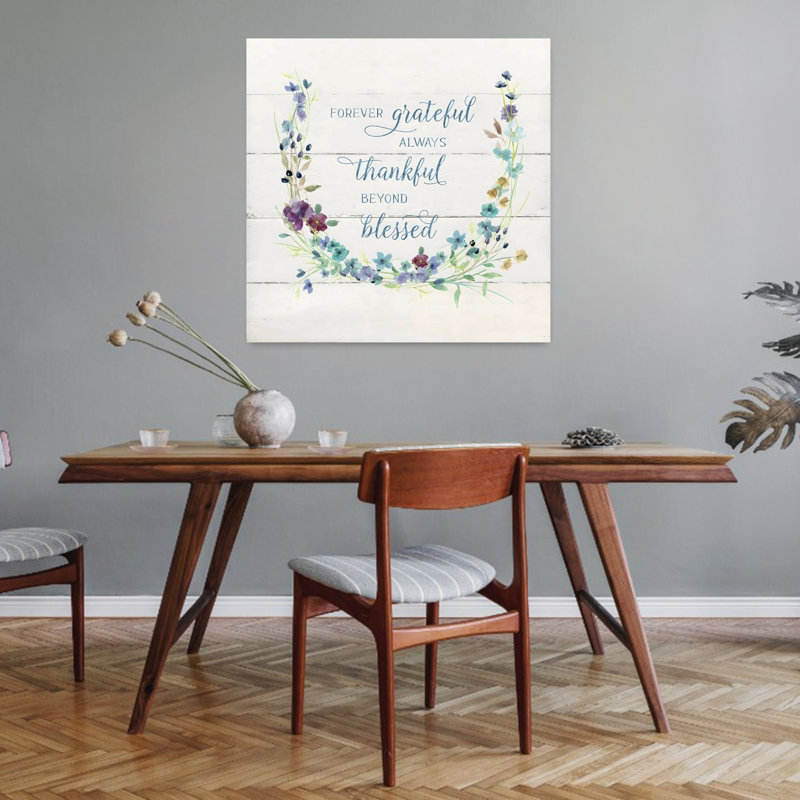 «Beyond Blessed Delicate Elegant Peaceful Flower», art mural, H 32 po x l 32 po