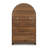 Small Black Bookcase Arched Bookshelf-48770469