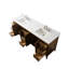 Ensemble de meuble-lavabo autoportant à double cuve 84 po avec plateau en marbre Lavallon-126316242-126316243