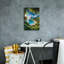 «Paradise Beach 8» par Rey Klimt, art mural sur toile, 12 po x 18 po