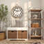 Horloge murale blanche Delgado
