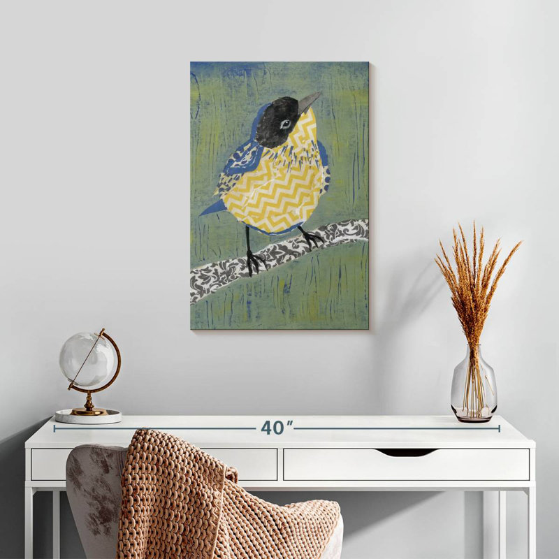 Brampt Patchwork Wren II, 24" H x 16" W