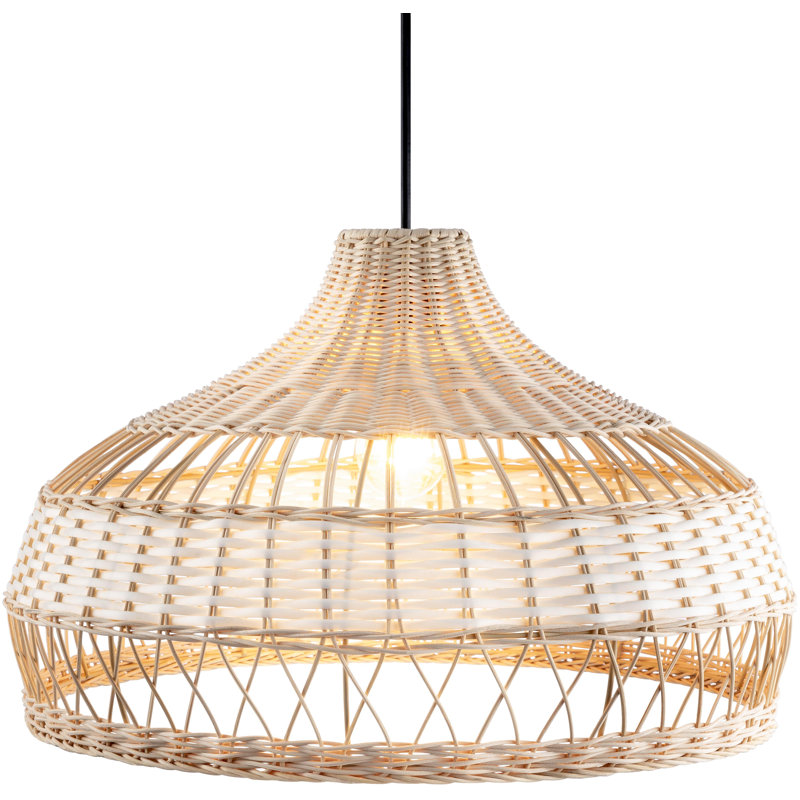 Caden 1 - Light Natural Drum Pendant