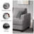 89" W 2-Piece Upholstered Linen Living Room Set-1302795775