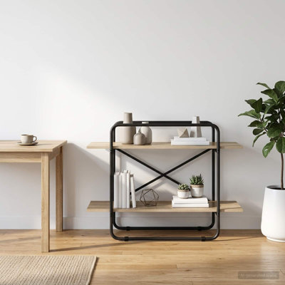 100 cm W Galvanised Steel Bookcase